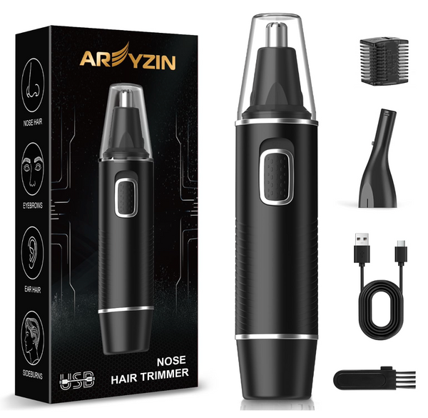3-in-1 Electric Nose & Ear Hair Trimmer