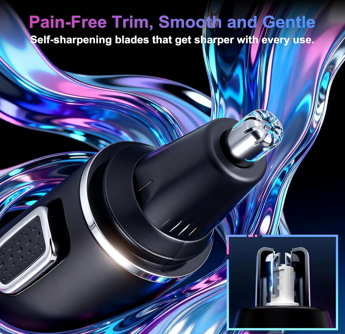 3-in-1 Electric Nose & Ear Hair Trimmer