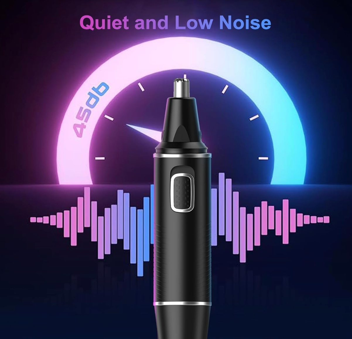 3-in-1 Electric Nose & Ear Hair Trimmer